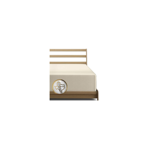 Texas Linen Co 100% Cotton Fitted Sheet Queen Size, Sateen Weave 1000 Thread Count Bed Sheet with Elastic All Around - Fits Mattress Upto 18 inches Ivory