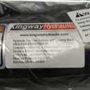 KINGWAY Hydraulic Top Link Cylinder Cat 2-2, 19 11/16"-27 15/16" | 8 1/4" Stroke, 12000 lbs Push Force, 8600 lbs Pull Force, Dual Check Valves, with Locking Block, 2 Hoses, OEM Replacement