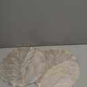 Snowkingdom Disposable Gold Placemats Set of 12 Metallic Round 13 Inch Foil Mesh Pressed Fall Table Mates 12 Pack Gold Doilies for Dining Table Wedding Birthday Party Holiday Home Decoration