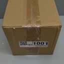 Sumnacon Square Clear Glass Tissue Box Cover -Dainty Cube Tissue Box Holder, Gorgeous Gold Facial Tissue Holder for Dresser Bathroom Bedroom Home Office Bar Restaurant Decor (5.1''x5.1''x5.9''/Square)