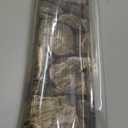 NAIMORUI PVC Balcony Privacy Screen Decorative Balcony Cover with Nylon Rope- 34'' x 180''(Stone)