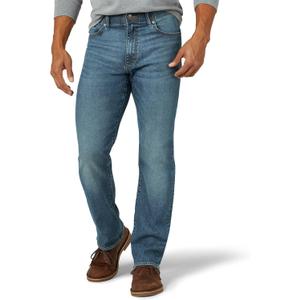 Lee Men's Extreme Motion Regular Straight Jean Thompson 36W x 32L