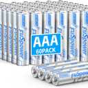 AAA Batteries 60-Pack, 10 Years Shelf Life, 1200mAh AAA Batteries 1.5 Volt LR03 Alkaline Battery