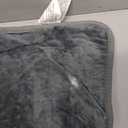 King Size Heating Pad for Back Pain 32"x24" Extra Large Electric Heating Pad for Period Cramps Relief & Body Neck Shoulder Auto Shut Off Heat Pad Temperature Settings Machine Washable Gray