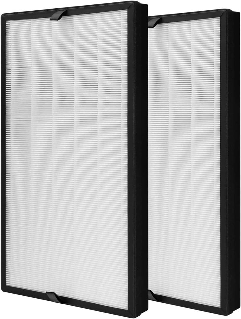 GH-Demon Replacement Filter for Gocheer Demon Purifier, 2-in-1 Air Filtration of H13 True HEPA and Activated Carbon Filter, 2 Packs