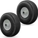 105-3471 Front Wheel and Tire Assembly Replacement for Toro TimeCutter Z 4.10/3.50-4/Exmark Quest Z-Turn Riding Mower(2 Pack)