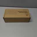 Campervan Bungee Storage Pouch  Elastic Cord Net Organizer with Wood Frame, RV Van Motorhome Interior Wall-Mounted Storage Solution (2Pcs 8.6" x 12")