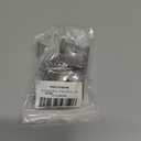 2 x Ameri RV Camper Trailer Extrusion Flat End Cap for Vinyl Trim Molding 1" Screws-10 Pack (Black)