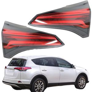 Driver Passenger Side Inner Tail Lights Replacement for Toyota RAV4 2016-2018 Tail Lights Brake Lamp Assembly Left Right Side 815800R031 TO2803133