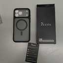 TOCOL for iPhone 17 Pro Max Phone Case, Compatible with Magsafe, Full Camera Protection, Built-in Magnetic Ring, Translucent Matte for iPhone 17 Pro Max Case 6.9 inch (Black)