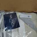 Nautica - King Quilt Set, Reversible Cotton Bedding with Matching Shams, Modern Home Decor for All Seasons (Dover Beige, King)