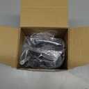 Saillong Universal Toilet Repair Kit Inside Tank, Include Fill Valve, 2 Inch Low Flow Rubber Flapper, Side Mount Flush Brass Handle, Adjustable Water Level Toilet Valve Kit(1 Set, Dark Grey, Red)