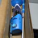 Cordless Pool Vacuum with Telescopic Pole, 26.5 gallons/min Powerful Suction, Handheld Rechargeable Swimming Pool Cleaner with 1H Running Time, Pool Vacuum for Above/In Ground Pools, Spas, Hot Tubs