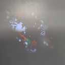 Christmas Tree Topper Star Lighted with 6 Projection Modes,Christmas Star Tree Topper Projector Built-in LED Rotating Lights,3D Glitter Dynamic Projector Party Christmas Decorations (Gold)