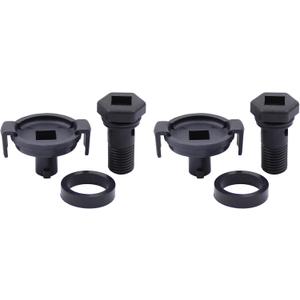 2Pcs Transmission Oil Level Drain Plug Kit for Hyundai Santa Fe Sonata Kona Tucson Accent Azera Elantra Veloster Kia Sorento Sportage Telluride Sedona Optima Cadenza Soul