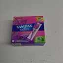 Tampax Radiant Tampons, Super Absorbency, With Leakguard Braid, Unscented, 28 Count, (Pack of 1)