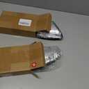 68064948AA 68064949AA Front Mirror Turn Signal Puddle Light for Dodge Ram 1500 2500 3500 2010-2018, Ram 1500 Classic 2019-2022 68232479AA 68232478AA (Clear Lens)