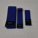 Hilph Ice Belt Extender - Elastic Hook and Loop Extension Strap Adds Length to Most Packs and Belts - Blue