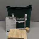 Olsa Giant Tumble Tower 57PCS Wooden Block Stacking Yard Games with Carrying Bag Classic Indoor & Outdoor Game for Adults and Family Party Games for Backyard Lawn Beach Camping (Over 4.2 Ft)