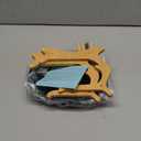 Fruit Bowl With Bamboo Wood Stand, Fruit&Vegetable Candy Dish Decor Basket for Kitchen CounterLarge Capacity Vegetable Storage Stand Snacks Rack Tray Plate Rack (2-Tier, Green)