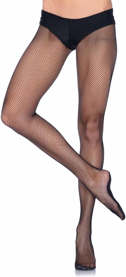 Leg Avenue womens Professional Fishnet Tights  medias Profesionales De Red. (Black)