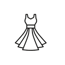 Merokeety red dress for women Small