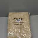 Collive Washable Carpet Runners for Hallway 12ft, Boho Long Rugs for Kitchen Cotton Hand Woven Bedroom Runner Rug Tan/Cream Low Pile Natural Floor Carpet for Indoor Hall Entryway