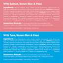 Purina Friskies Ocean Favorites Wet Cat Food Pate and Meaty Bits Variety Pack With Salmon and Tuna - (Pack of 24) 5.5 oz. Cans (EXP 09/30/27)