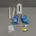 AIR U+ Disposable Toilet Brush, Toilet Bowl Cleaning System with 24 Count Wand Refill, Clean Brush Starter Kit with 1 Toilet Wand, 1 Storage Caddy and 1 Fragrant Tablet (1 + 24)