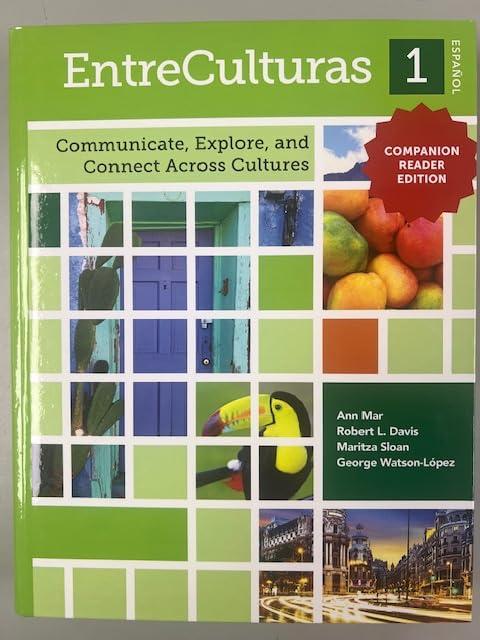 EntreCulturas 1 - Student Edition