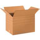 Tape Logic TLMD201414 Multi-Depth Corrugated Boxes, 20" x 14" x 14", Kraft (Pack of 15)