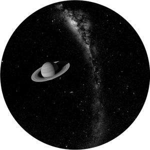 Orzorz Slide Discs Star Projector Galaxy Light Home Planetarium Projector (Work Star Projector) (Saturn) (Colorless)