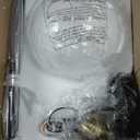 Emak Black and Gold Pendant Light, 8 Inch Globe Pendant Lights Kitchen Island with Clear Glass Shade, Modern Farmhouse Hanging Lights for Kitchen, Dining Room, Bar, PL121-BKBGD-CG