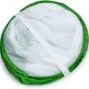 4 Feet Extra Large Monarch Butterfly Habitat, Giant Collapsible Insect Mesh Cage Terrarium Pop-up (White + Green, 28 x 28 x 48 Inches)