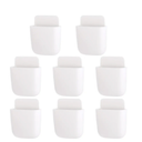 Tecbeauty 10 Pcs Remote Control Holder Self Adhesive Wall mounted Storage Box Phone Charging Pen Holder Organizer for Home Office School
Amazon's Choice