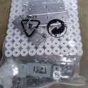 Outdoor Garbage Bin Storage Shed for 3 Trash Cans, Stainless Galvanized Steel Bin Shed with Lockable Doors, Metal Trash Can Hider for Garden Yard Lawn (Grey) (Gray)