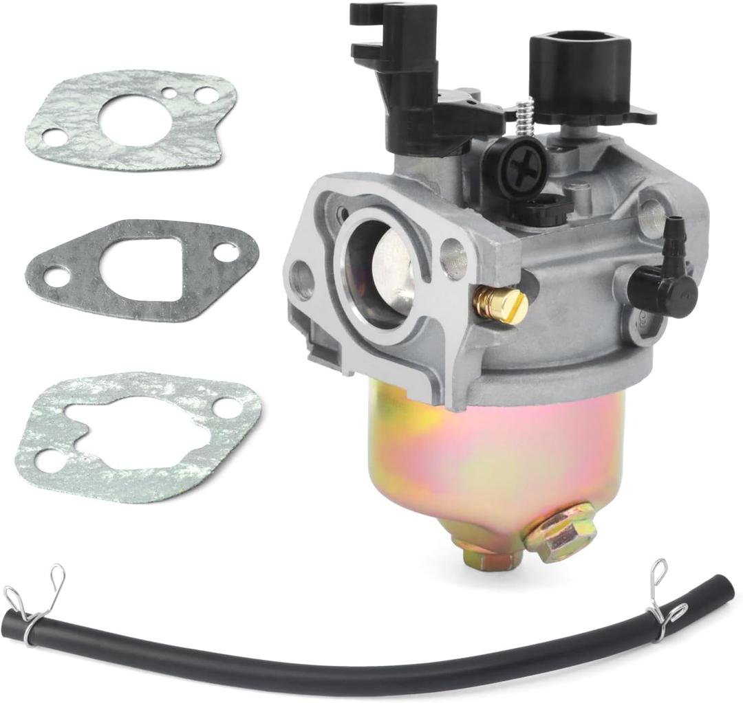 Snow Blower Carburetor Compatible with Cub Cadet 2X26HP 31AM5CVS710 243cc 2-Stage 26 in Snowblower 31AM5CVS756 Replacement for Huayi Carb with Gaskets and Hose Maintenance Kit