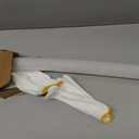 Curved Shower Curtain Rod, 45-72 inches Adjustable Arched Shower Curtain Curved Rods, Rustproof Round Never Fall Design for Bathroom, Black, Need to Drill