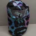 Kids Sleeping Bag for Boys Girls,Cute Puppy Print-Lightweight Warm Portable Outdoor Indoor-Waterproof Cold Weather Resistant Sleeping Bag for Camping Hiking (Color Leopard)