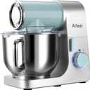 Aifeel Stand Mixer,6.5QT Tilt-Head Electric Stand Mixer,700W DC Motor with Low Noise,Kitchen Mixer with Dough Hook,Beater,Whisk,Dishwasher-Safe Attachments for Baking (Green/Silver)