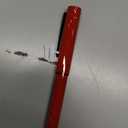 HONG DIAN C1 Fountain Pen Fine Nib, Modern Red & Classic Retro Design Metal Pen with Ink Converter