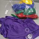 Rainbow Backdrop Curtains 107ft Bright Colorful Backdrop Covers for Unicorn Party Baby Shower Photo Booth Birthday Stage Home Events Decor 5 Panels (Rainbow)