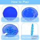 Bubble Wands Set, 28 Pcs Large Bubble Wand with Tray, Great for Kids Summer Outdoor Bubble Party Favors