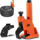 Manual Truck Tire Bead Breaker Tool, Heavy-Duty Rim-Safe Bead Breaker for 3842 Inch Tires, Portable Tire Removal Tool for Farm, Bus & Off-Road Vehicles