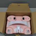 Electric Balloon Pump 4-in-1 Air Pump Portable Electric Balloon Blower Machine Dual Nozzle Quick-Fill 110V AC Inflator Deflator for Balloons Pool Floats Air Mattress Inflatables (Pink)