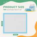 DUMOS 100 Count Puppy Pads for Dogs, 22" x 22" Potty Puppy Training Pad, Dog Cat Pee Pads, Super Absorbency Disposable Pet Leakproof Quick Drying Pad