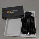 USB3.0 KVM Switch 2 Port HDMI, 4K@60Hz KVM Switch 1 Monitors 2 Computers with 3 USB3.0 Ports, HDMI KVM Switches for 2 PCs Share 1 Monitors and USB Devices, Support Button Switch, EDID (Deep Blue)