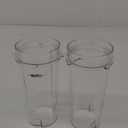 Anbige Replacement Parts for Ninja Blender, 16oz Cup with Lid Compatible with Ninja BL770 BL660 BL810 QB3000 All Pro 4 Tab Blenders (2 cups + 2 sip&seal lids)