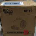 1/2hp 2800CFM Speed Air Mover Carpet Dryer Floor Fan Cooling Fan - Industrial Heavy Duty Abanico de Piso Blower Fan with High Power for Commercial and Industrial Use