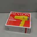 REVLON Compact Hair Dryer | 1875W Lightweight Design, Perfect for Travel, (Yellow)